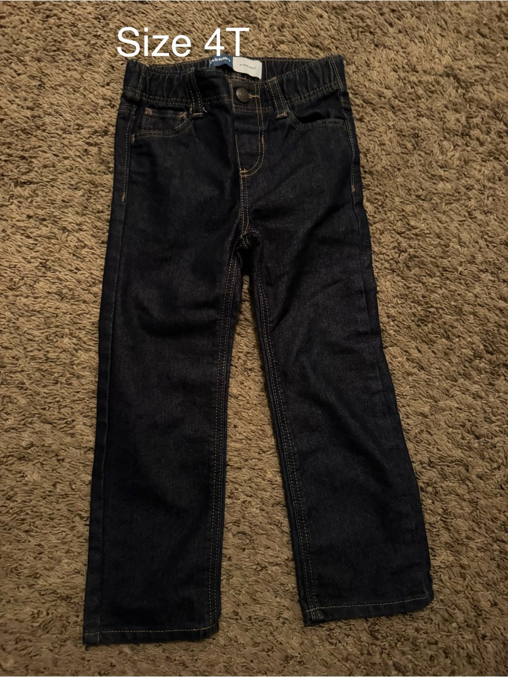 Toddler boy Dark Blue Denim Jeans - Size 4T